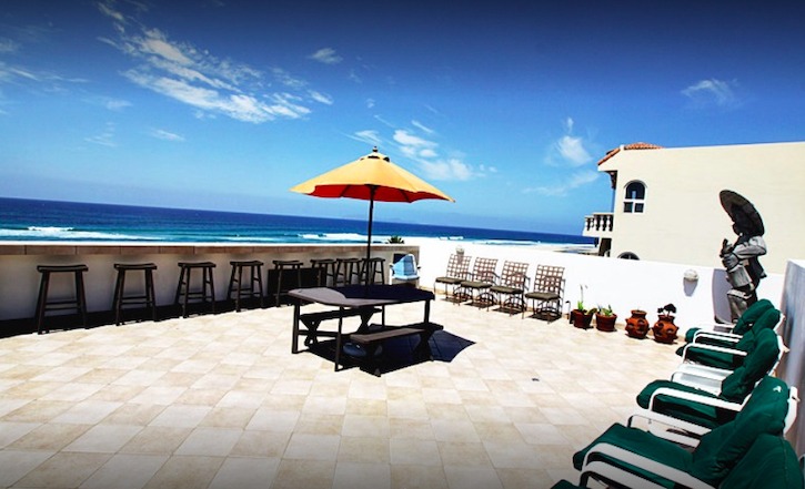 The exterior of Genesis Ibogaine Center in Rosarito Beach, Mexico