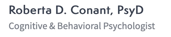 Roberta D.Conant PsyD in Brookline Massachussetts