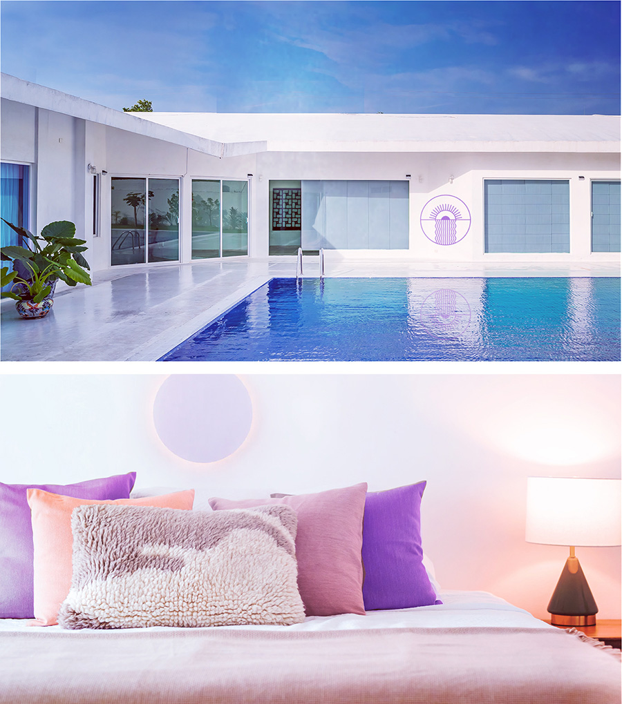 Beond Ibogaine Cancun, Mexico facilities: Outdoor pool.