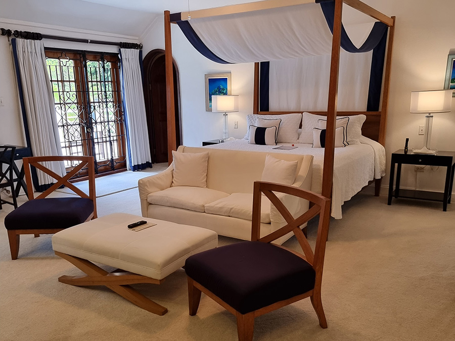 EQNMT bedroom and living space in Jamaica.