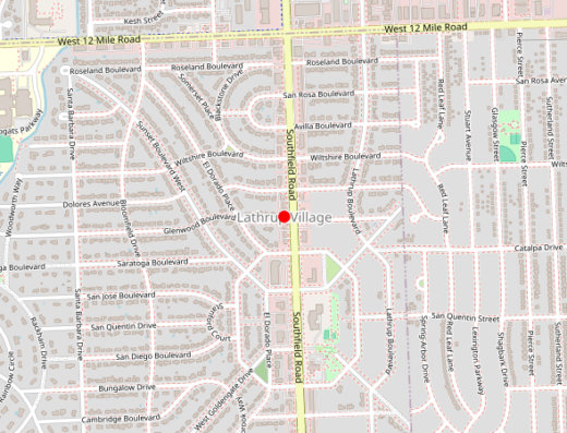 Map of peptide clinic