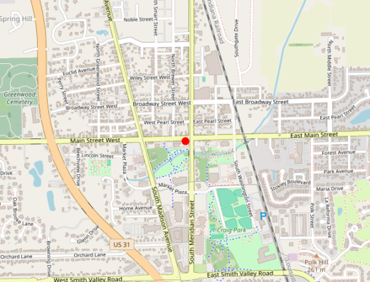 AlphaOmega Wellness — Greenwood, Indiana Map