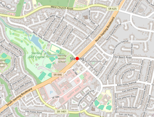 Map of peptide clinic