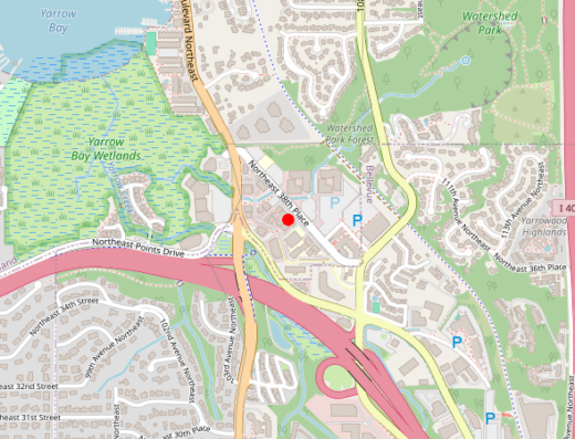 Map of peptide clinic