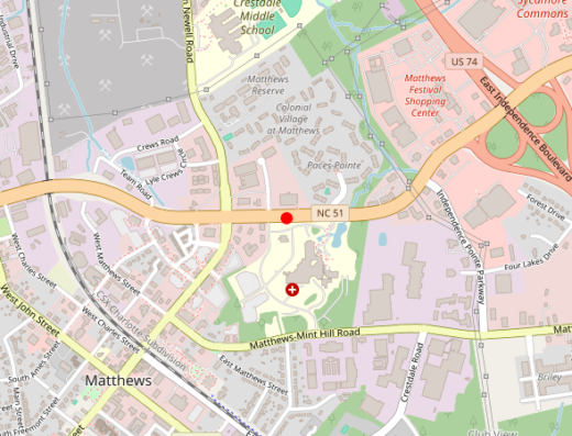 Map of peptide clinic