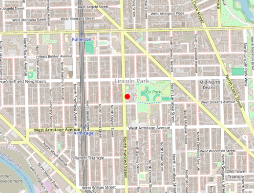 Map showing location of Better Med Spa & Wellness in Chicago, Illinois