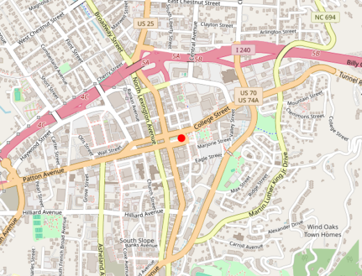 Map of peptide clinic