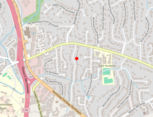 Map of peptide clinic location