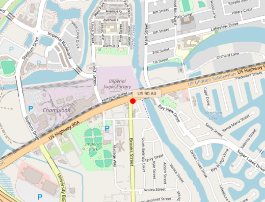 Map of peptide clinic