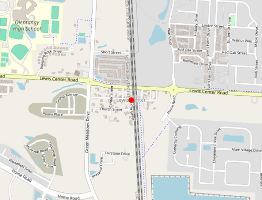 Map of peptide clinic location