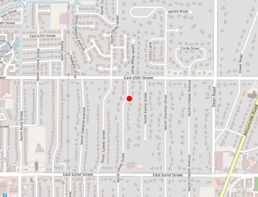 Hoosier Ketamine & Wellness — Indianapolis, Indiana Map