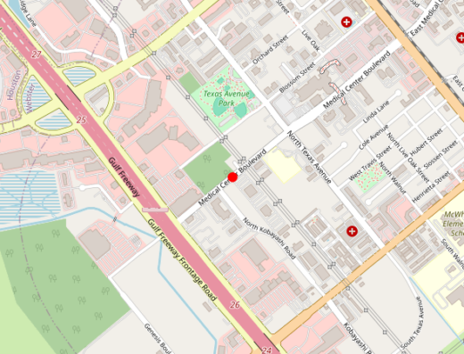 Map of peptide clinic