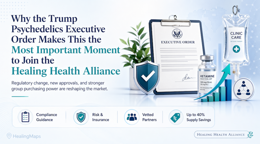 Why the Trump Psychedelics Executive Order Makes This the Most Important Moment to Join the Healing Health Alliance