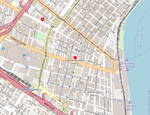 la_rejuvene New Orleans LA Map