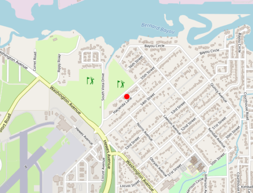 Map showing location of NeuroKare in Gulfport, MS
