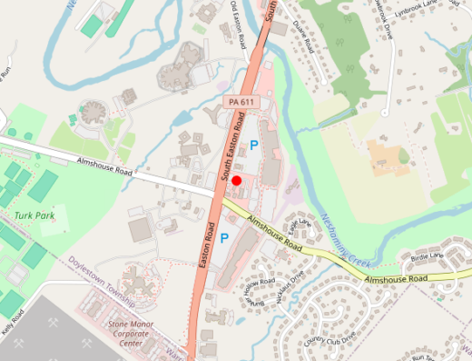 Map of Novique Medical Aesthetics in Doylestown, Pennsylvania