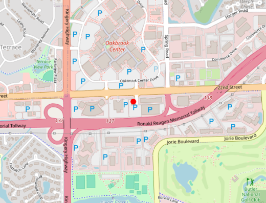 Map of NutrIV Therapies in Oak Brook, Illinois