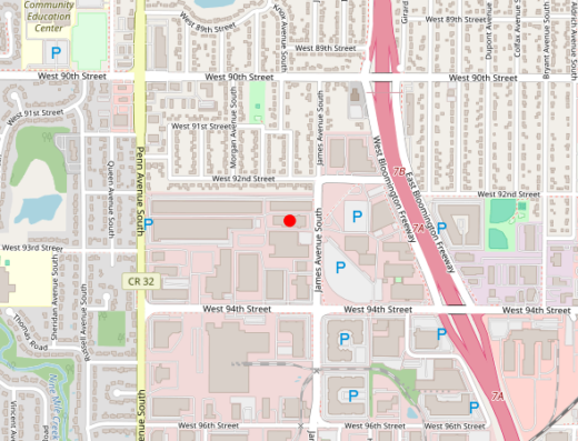 Map of peptide clinic