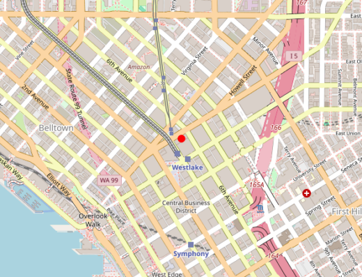 Map of peptide clinic