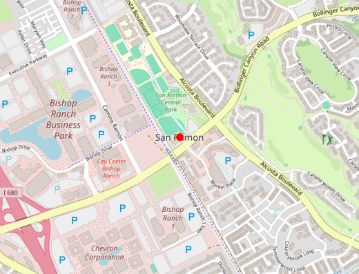 Map of The Real Gut Doctor in San Ramon, California