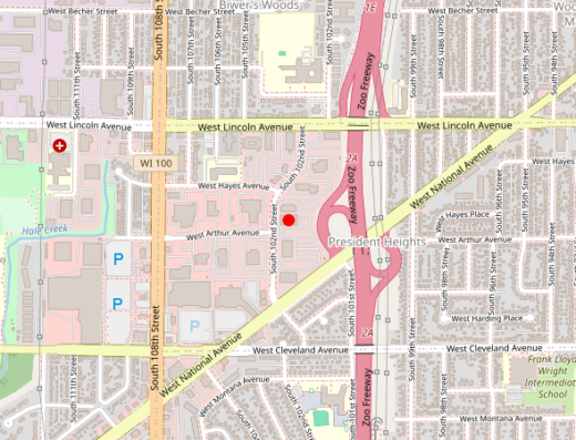 Relief Mental Health West Allis WI Map
