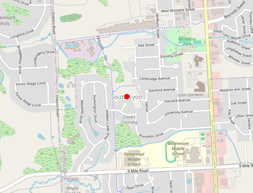 Map of peptide clinic