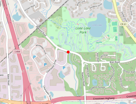 Map showing location of Sonder Behavioral Health & Wellness in Minnetonka, MN