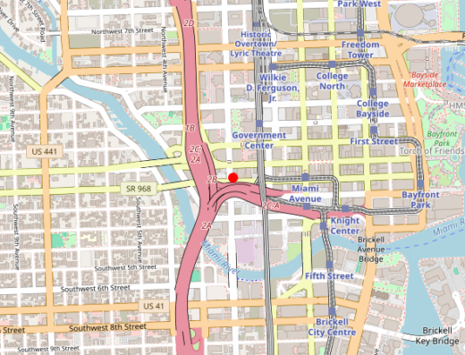 Sunshine Infusion Miami Map