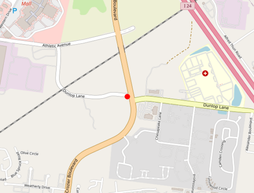 Map of Titan T-Center in Clarksville, Tennessee