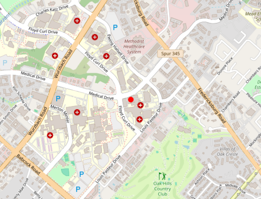 Transcend Health Solutions — San Antonio, Texas Map