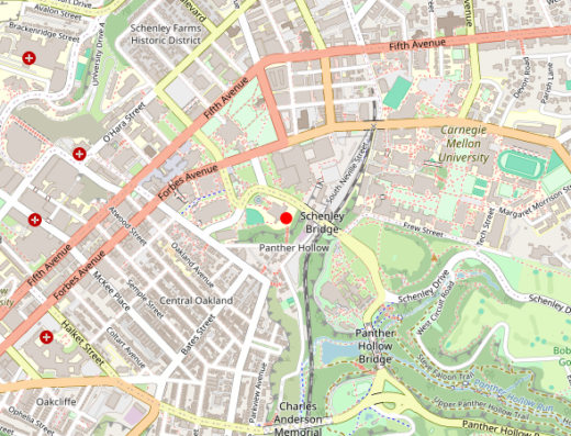 UPMC Center for Interventional Psychiatry — Pittsburgh, Pennsylvania Map