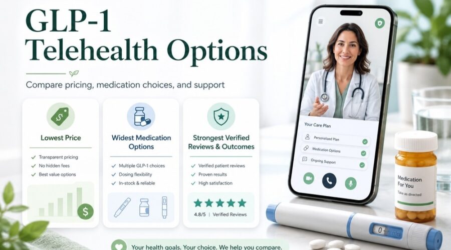 Best GLP-1 Telehealth Programs of 2026: Compounded Semaglutide and Tirzepatide Compared
