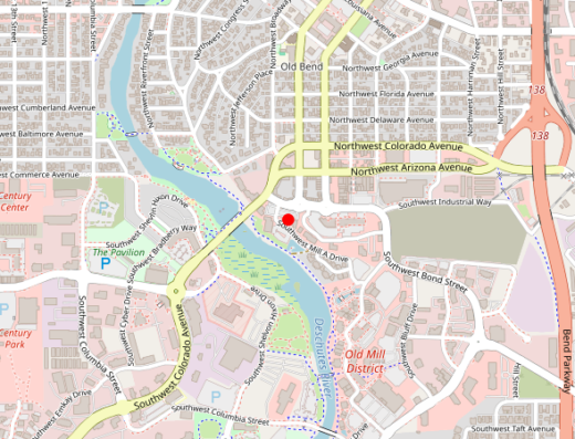 Flow Wellness Bend OR Map