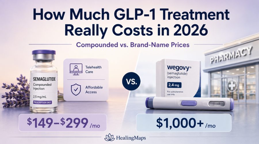 How Much Does Compounded GLP-1 Cost in 2026? Semaglutide & Tirzepatide Prices Compared