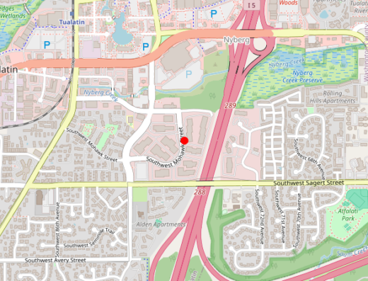 Huebert Sport & Spine Center Tualatin Oregon Map