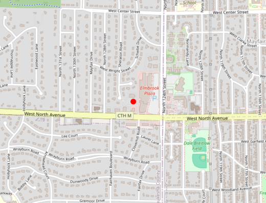 OM Behavioral Health Brookfield WI Map