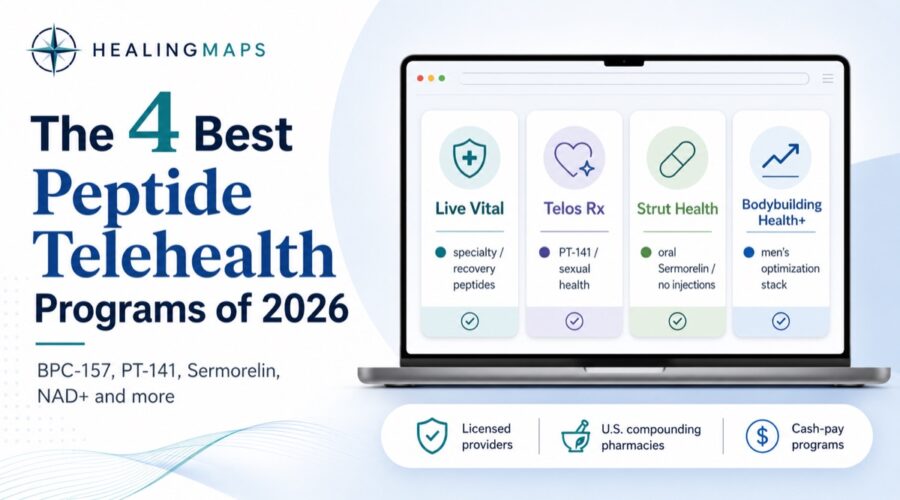 The 4 Best Peptide Telehealth Programs of 2026 (Including Compounds You Couldn’t Get Online Until Now)